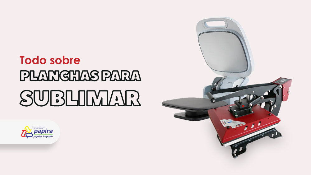 Conoce las planchas para sublimar