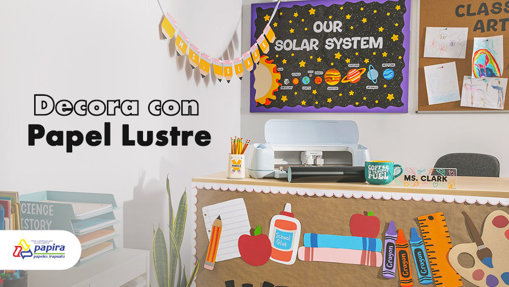 papel lustre