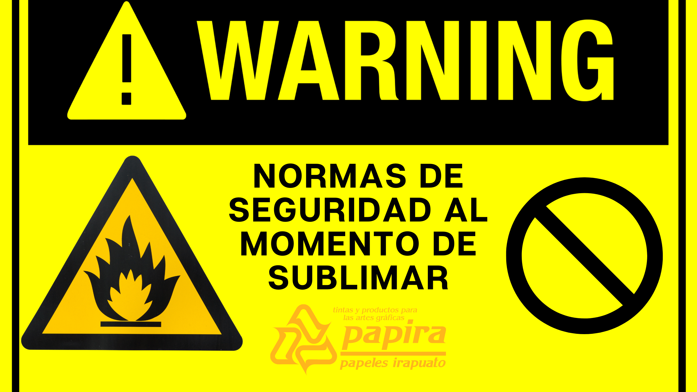 Normas de Seguridad al Momento de Sublimar