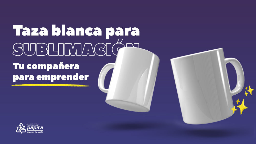 Taza blanca para sublimar