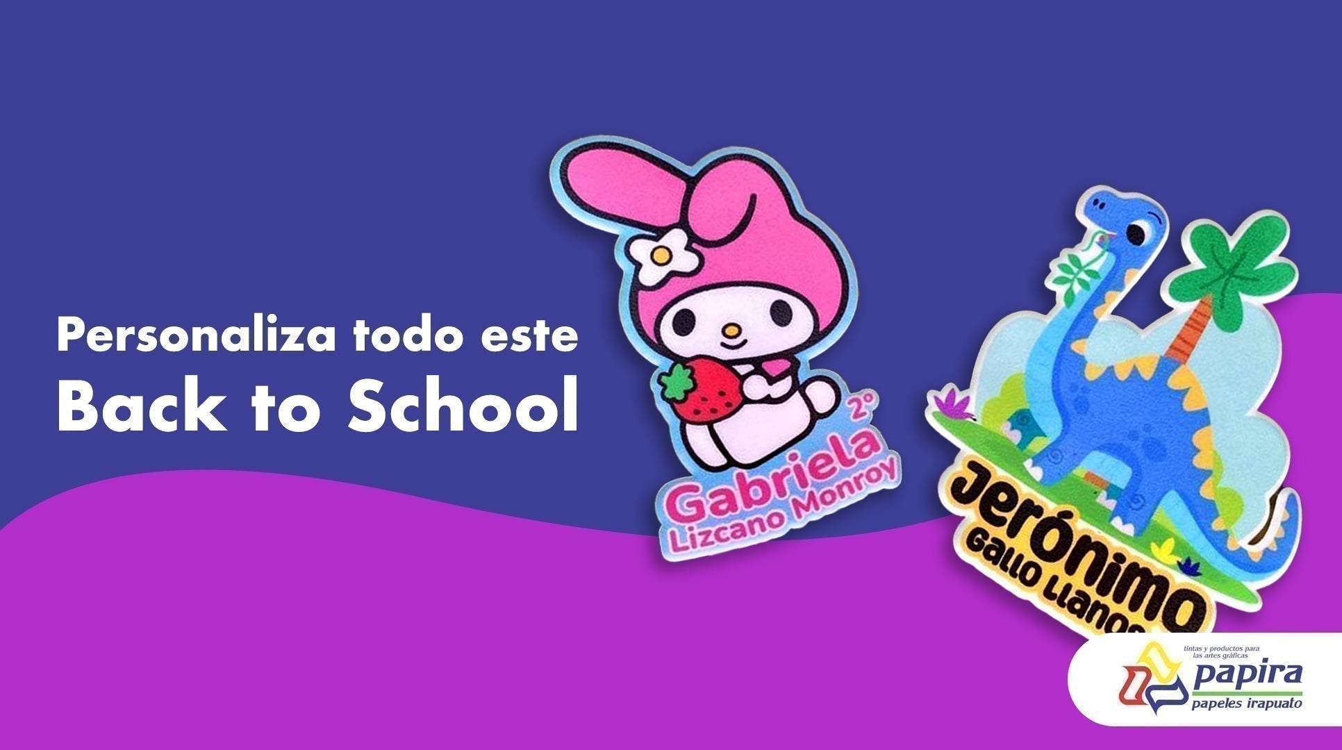 Personalizar útiles escolares