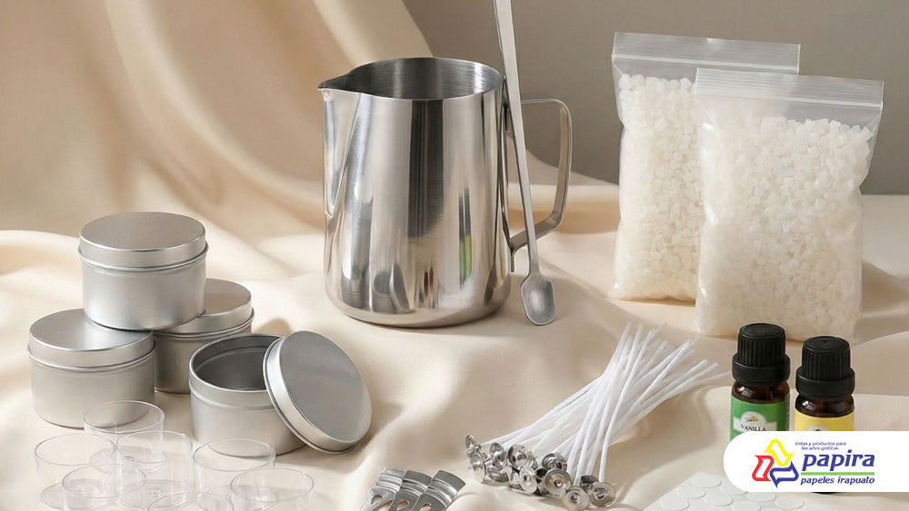 Kit para hacer velas desde cero