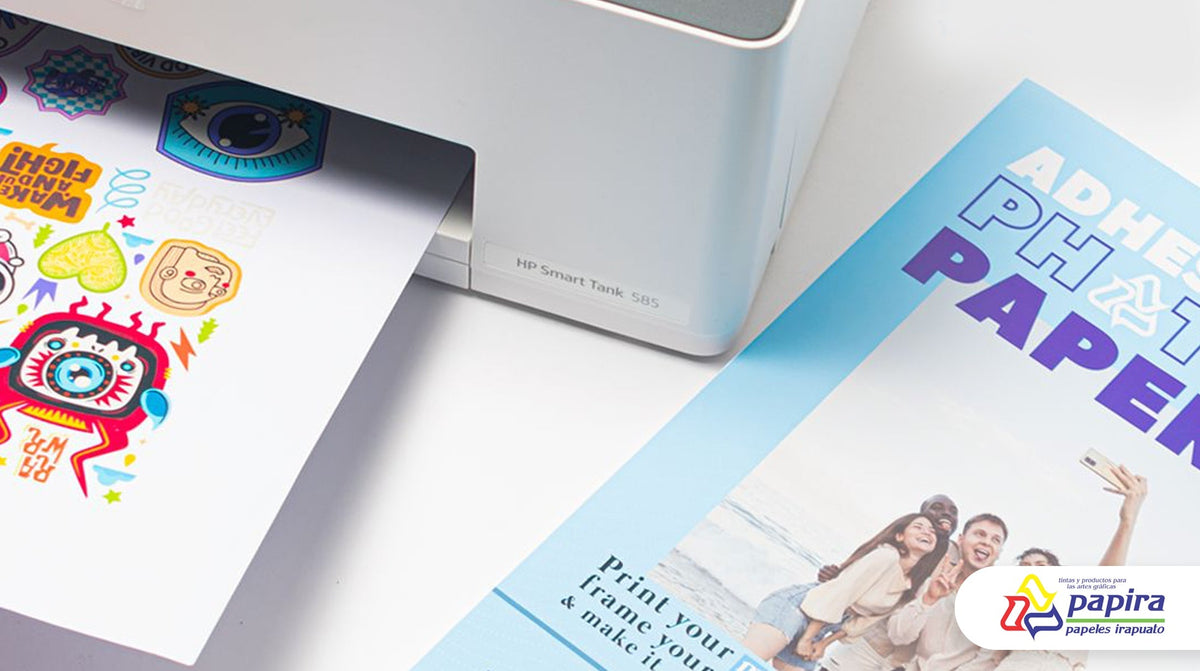 Tipos de papel fotográfico adhesivo