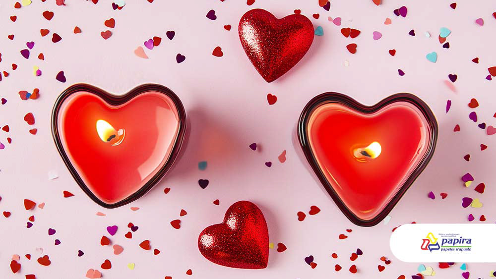 velas para regalar el Día del Amor