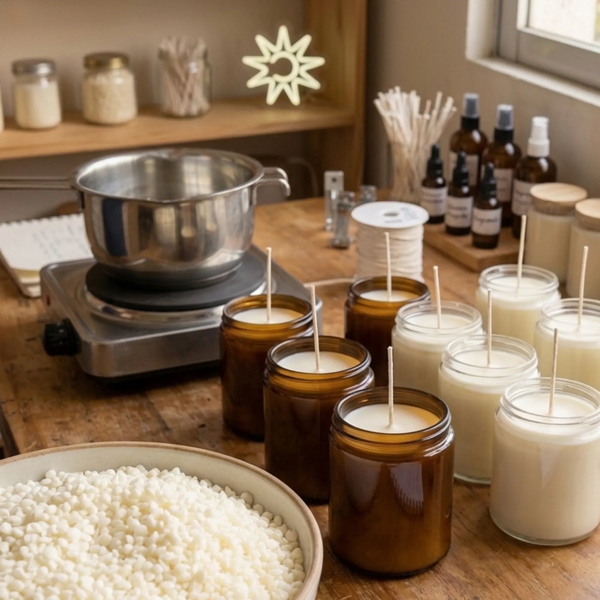 Cera De Soya De Bajo Punto De Fusión Granulada Papira 1 Kg