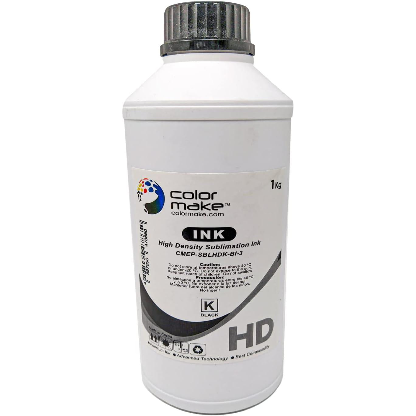 Tinta para Sublimar Color Make HD 1 Litro