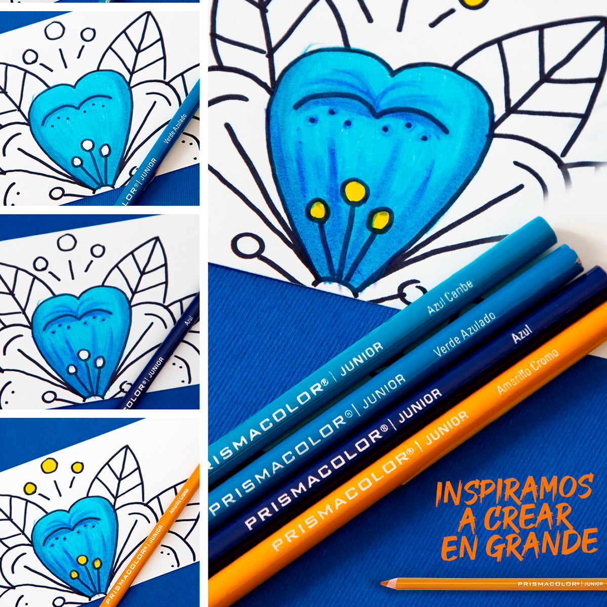 Lápices De Colores Prismacolor Junior Caja Con 48 Piezas