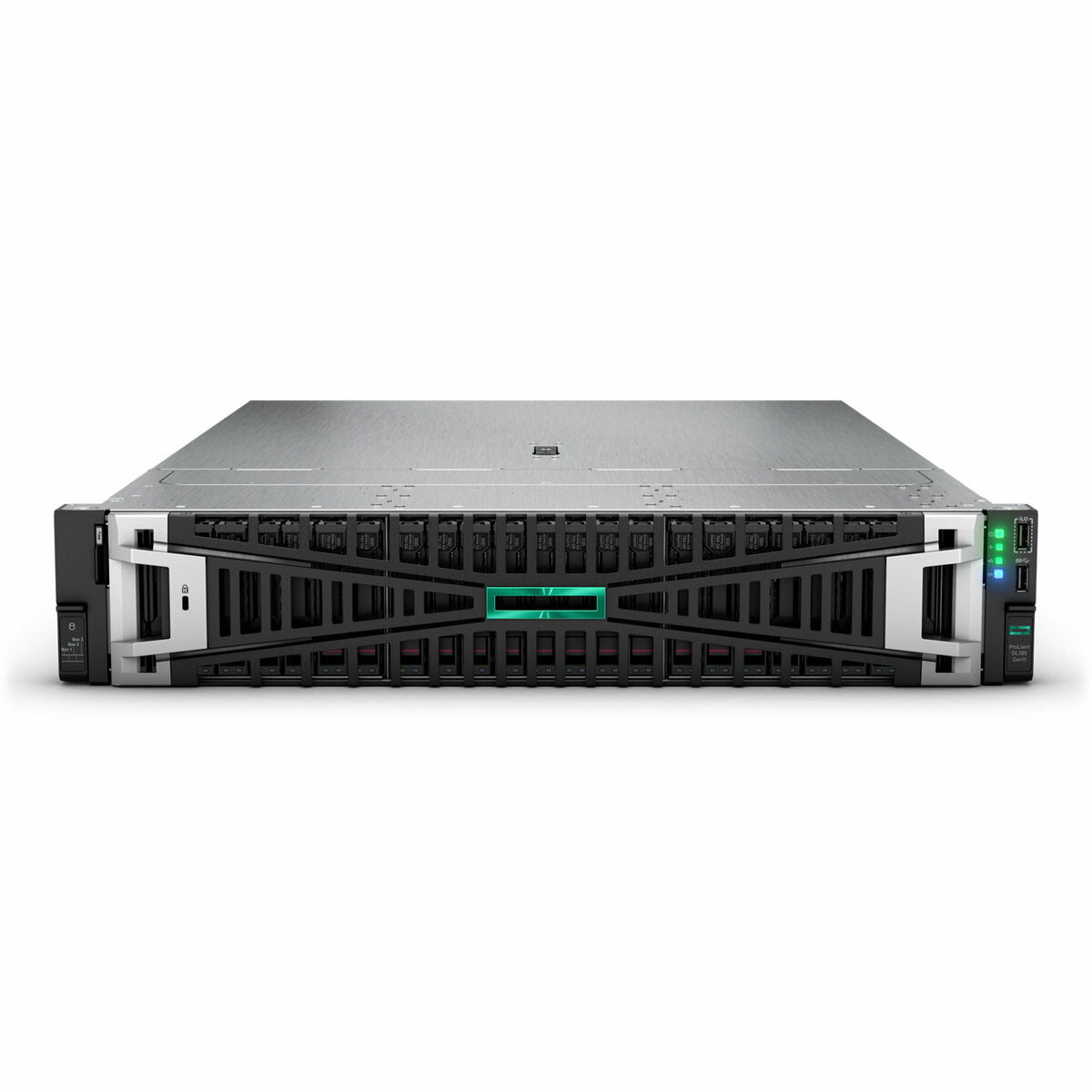 Servidor HPE ProLiant DL385 Gen11, AMD Epyc 9124 3GHz, 32GB DDR5, máx. 261.12TB, 2.5", Rack (2U) ― no Sistema Operativo Instalado
