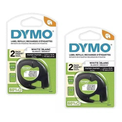 Cinta Etiqueta De Papel Dymo Para Rotulador Letratag 4 Pzs