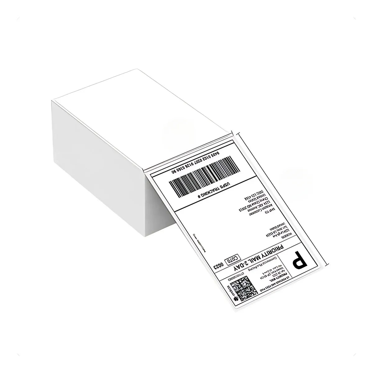 Etiquetas Térmicas Plegadas En Abanico Munbyn 4x6pul 500 Pzs