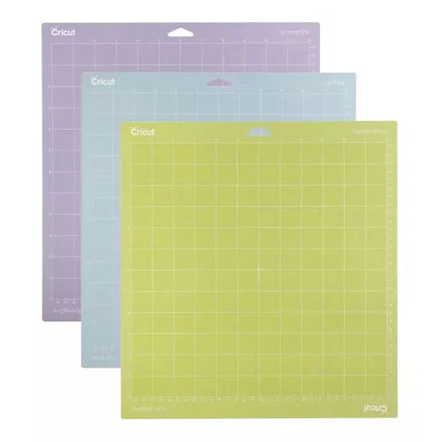 Tapetes De Corte Cricut 12 x 12 Pulgadas 3 Piezas