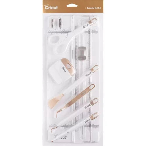 Juego De Herramientas Esenciales Recortadoras Cricut Dorado