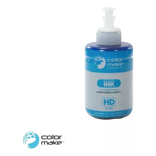Tinta para Sublimar Color Make CMYK 135g c/u