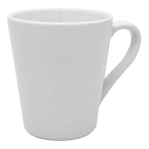Taza para Sublimar Cónica Blanca 11 Oz