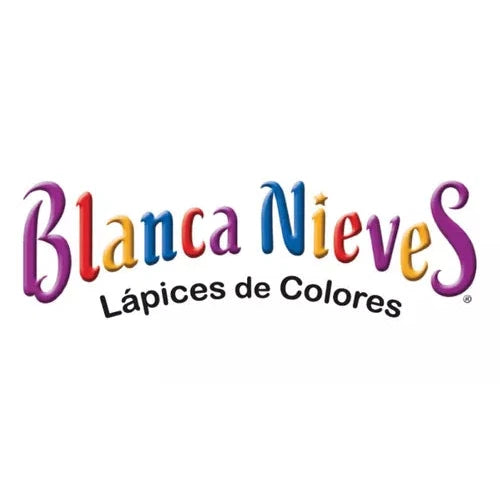 Lápices De Colores Blanca Nieves Dixon Largos 12 Piezas