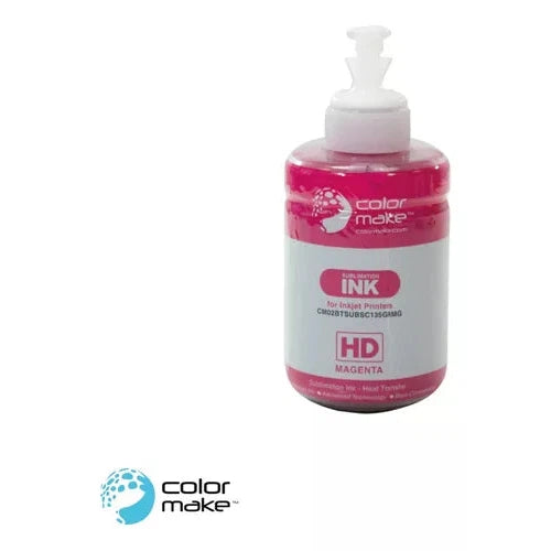 Tinta para Sublimar Color Make CMYK 135g c/u