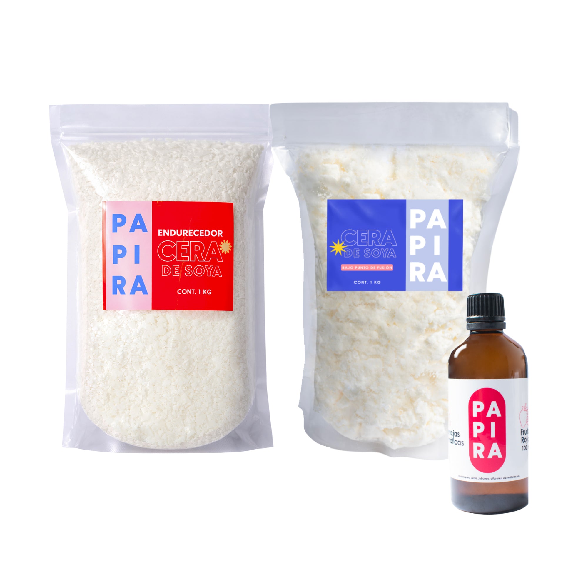 Kit Velas Papira Cera de Soya