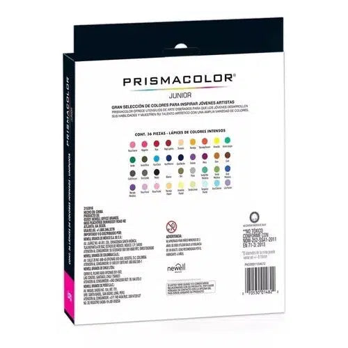 Lápices De Colores Prismacolor Junior Caja Con 36 Piezas