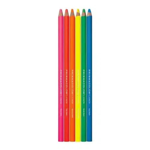 Lápices De Colores Prismacolor Junior Neón Caja 6 Piezas