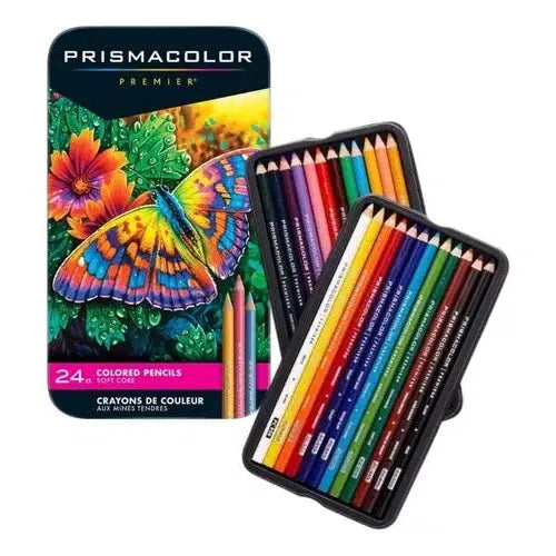 Prismacolor Premier Caja Lápices De Colores Prismacolor Con 24 Piezas