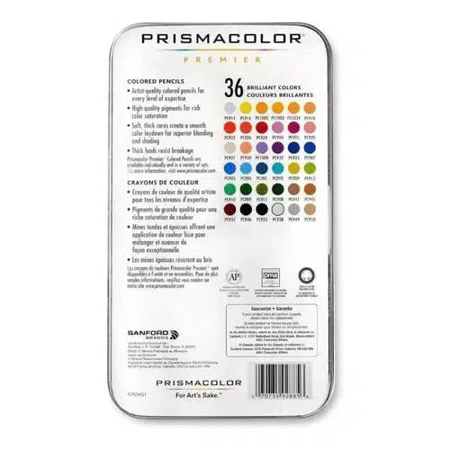 Prismacolor Premier Caja Lápices De Colores Caja Con 36 Piezas