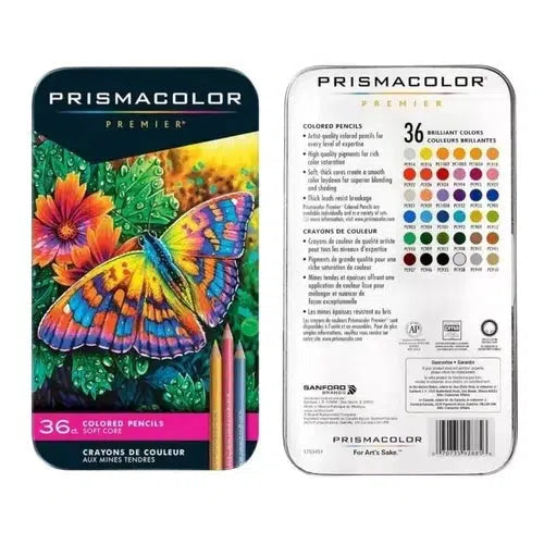 Prismacolor Premier Caja Lápices De Colores Caja Con 36 Piezas