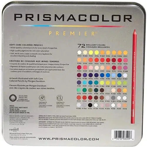 Prismacolor Premier Lápices De Colores Caja Con 72 Piezas