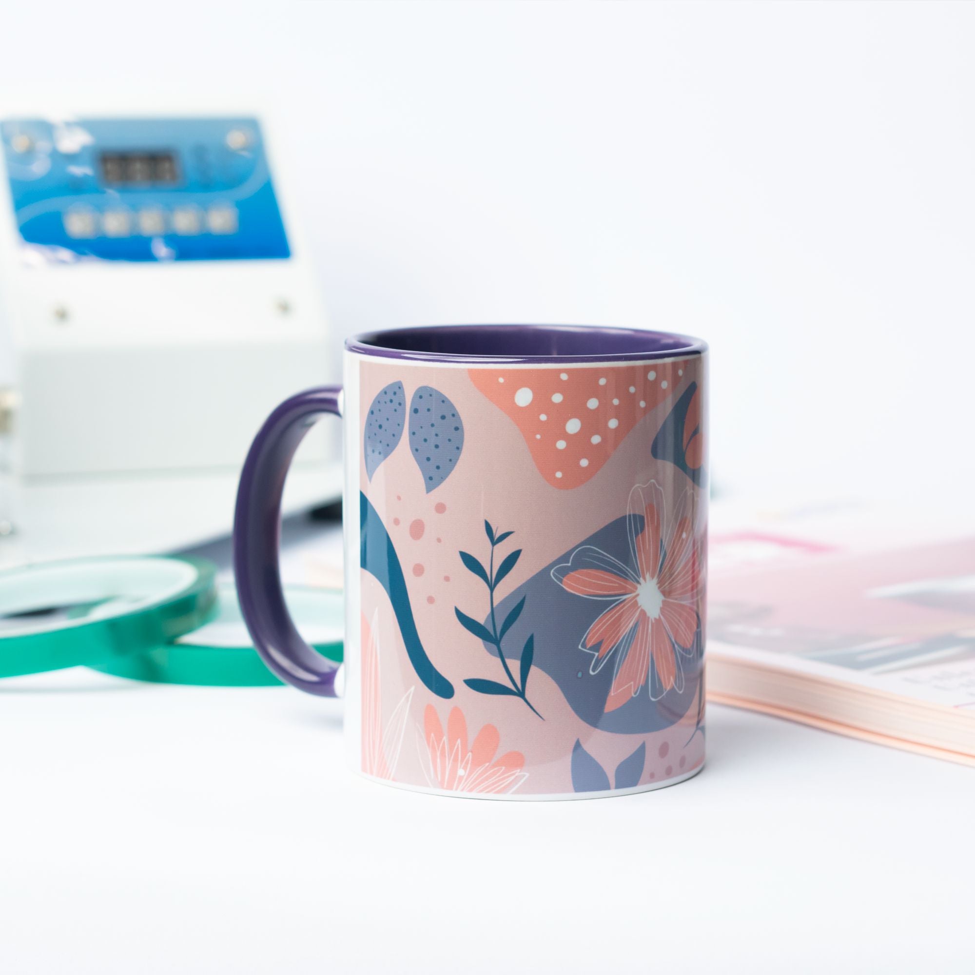 Prensa Para Sublimar Tazas Y Termos Papira Resistencia 11 Oz