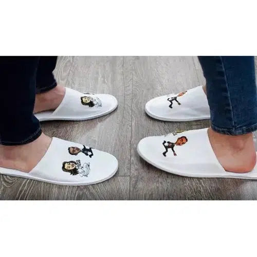 Pantufla Para Sublimar Color Make Blanca Diferentes Tallas