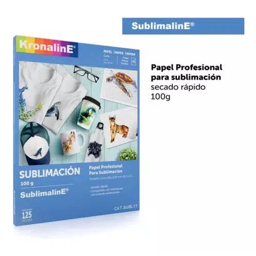 Papel para Sublimar Carta Kronaline 125 Hojas