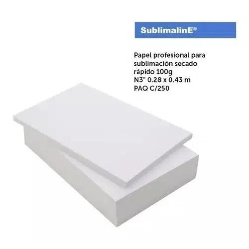 Papel para Sublimar Kronaline Oficio 100g 250 Hojas
