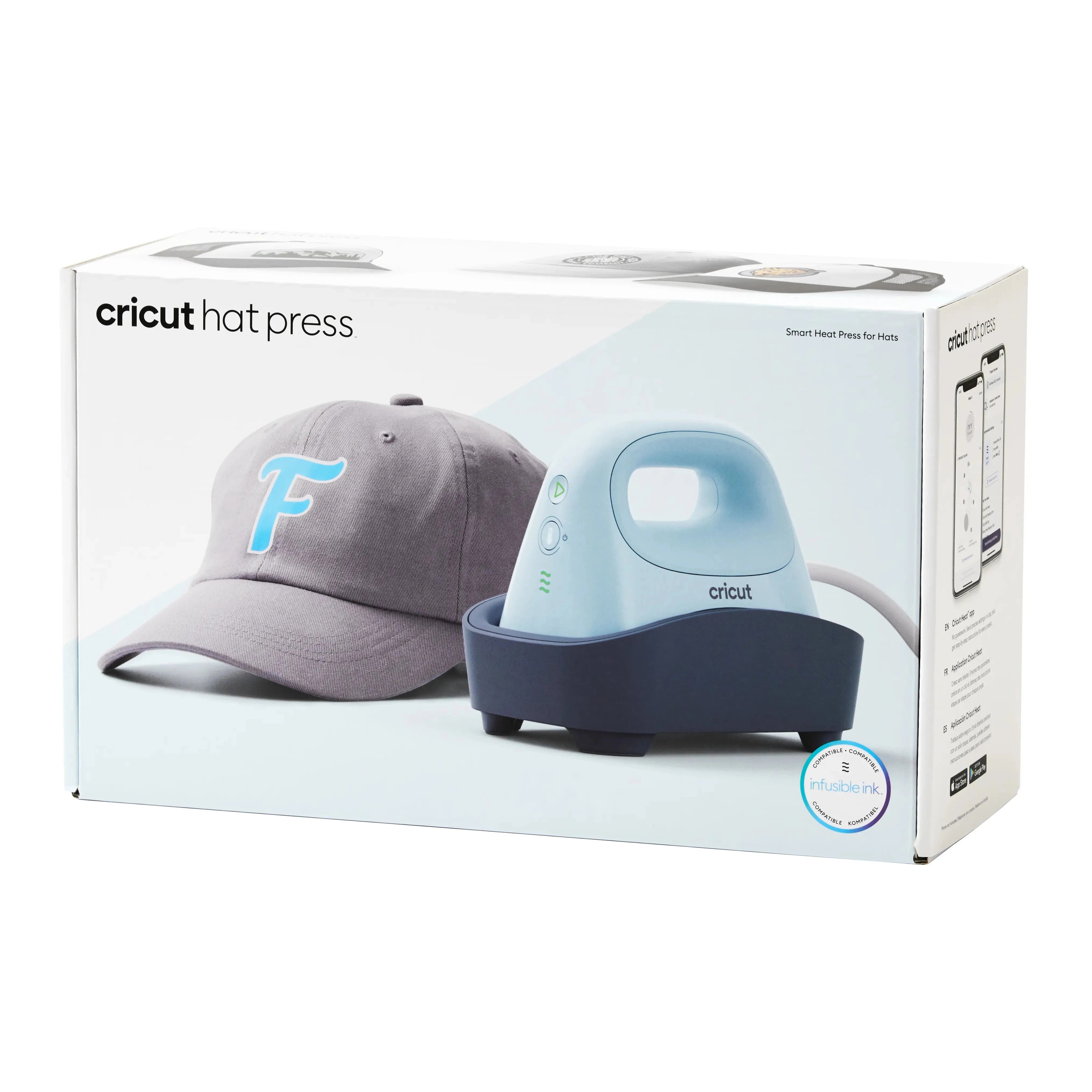 Plancha De Calor Para Gorras Cricut Hat Press