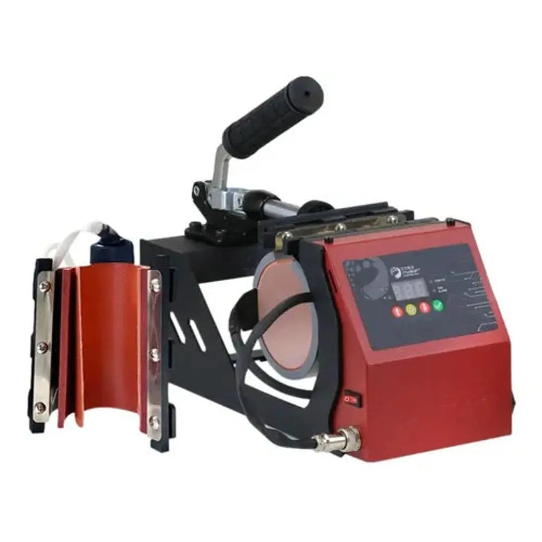 Prensa Para Sublimar Tazas Color Make Bittle 2 en 1 Resistencia 11 Oz y Tequilero