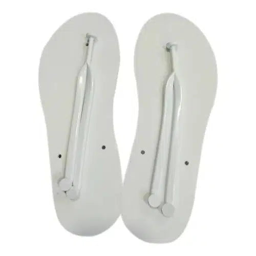 Sandalia Para Sublimar Color Make Blanca 26 Cm Sin Armar