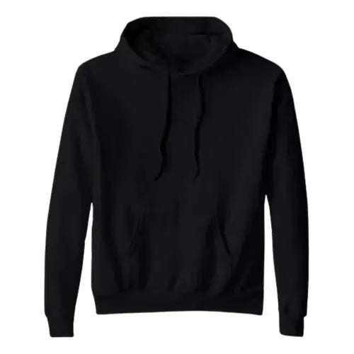 Sudadera Para Sublimar Color Make Negra Con Capucha