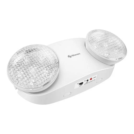 Lámpara de Emergencia LED Steren LAM-504 Direccional 28 LED 4,5 Wh Blanco
