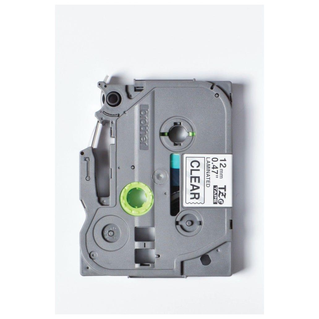 Cinta para Impresora de Etiquetas Brother TZe131 TZe Transferencia Térmica Negro sobre Transparente