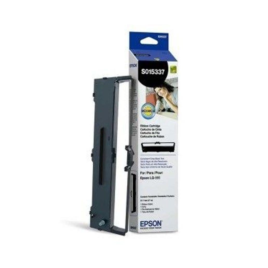 Cinta para Impresora Epson black ribbon cartridge lq 590 impact printer matriz de punto lq 590 negro