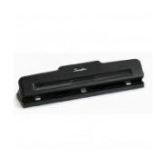 Acco Perforadora Ajustable de 3 Orificios P5416, hasta 10 Hojas, Negro