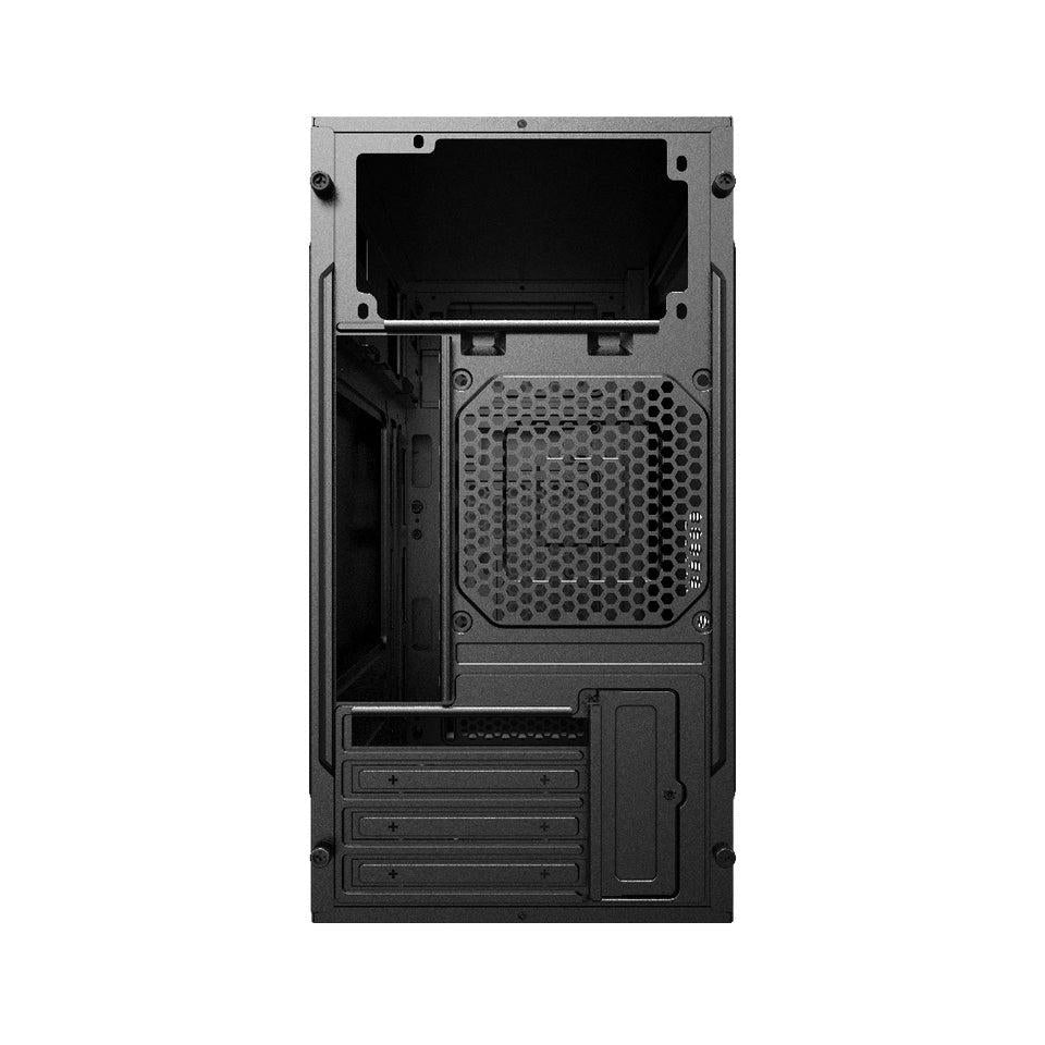 Gabinete Acteck Performance II GI215W con Ventana, Micro-Tower, Micro-ATX/Mini ATX, USB 2.0, con Fuente de 500W, sin Ventiladores Instalados, Negro