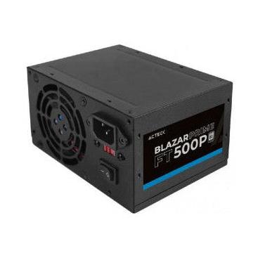 Fuente de Poder Acteck AC-938143 20+4 pin ATX, 80mm, 500W, Negro