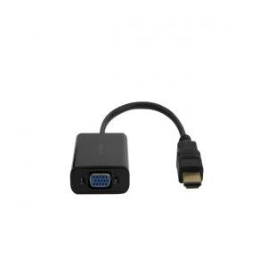 Acteck Adaptador HDMI Macho - VGA Hembra, Negro
