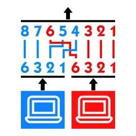 Intellinet Adaptador RJ-45 Macho - 2x RJ-45 Hembra, Plata