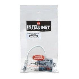 Intellinet Adaptador RJ-45 Macho - 2x RJ-45 Hembra, Plata
