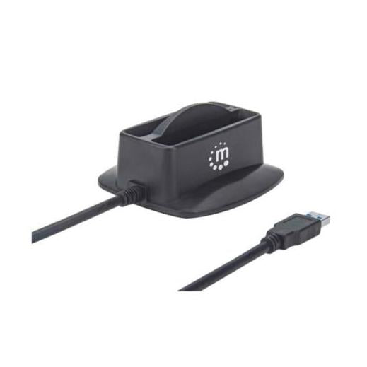 Manhattan Adaptador de Disco Duro 2x SATA III, 2.5"