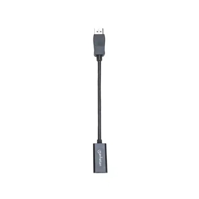 Manhattan Adaptador Pasivo DisplayPort Macho - HDMI Hembra, Negro