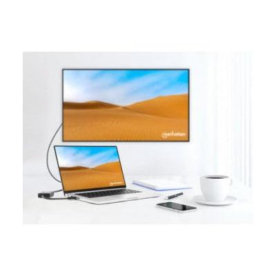 Manhattan Adaptador USB 3.0 Macho - HDMI Hembra, Negro