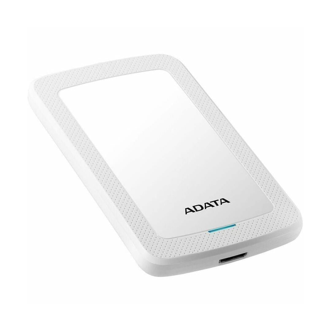 Disco Duro Externo Adata HV300 2.5'', 2TB, USB 3.1, Blanco - para Mac/PC