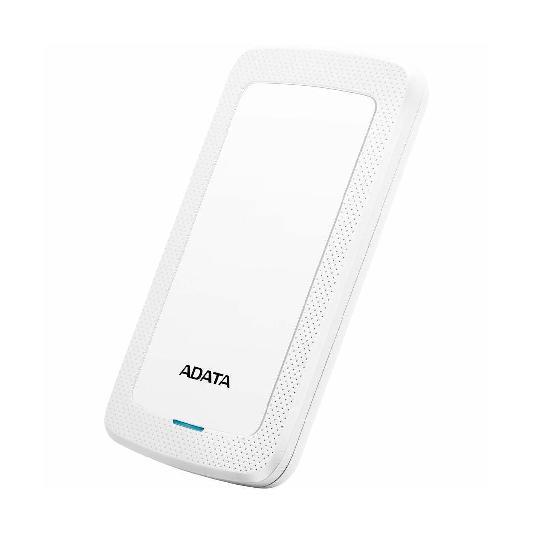 Disco Duro Externo Adata HV300 2.5'', 2TB, USB 3.1, Blanco - para Mac/PC