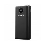 Cargador Portátil Adata P20000QCD, 20.000mAh, Negro